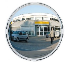 Okrossbar spegel 1/4 klot (Ø 1000mm 180°)  Okrossbar spegel 1/4 klot (Ø 1000mm 180°)